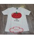 Camiseta Niño Tomates Monpetit Bonbom